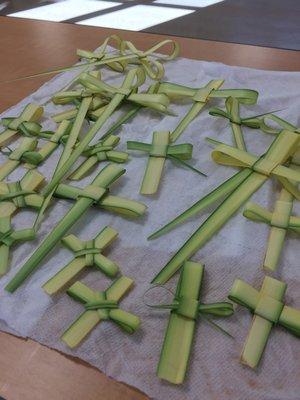 Palms for Palm Sunday