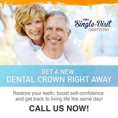 We are here to help you get your smile back in shape.