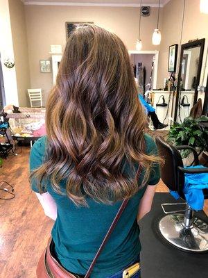 Balayage by Leah Williams, our newest hairstylist.