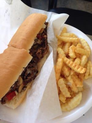 Philly cheesesteak