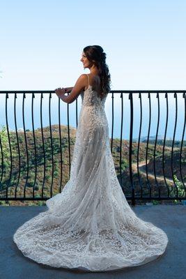 Bridal Portraits in Malibu, CA.