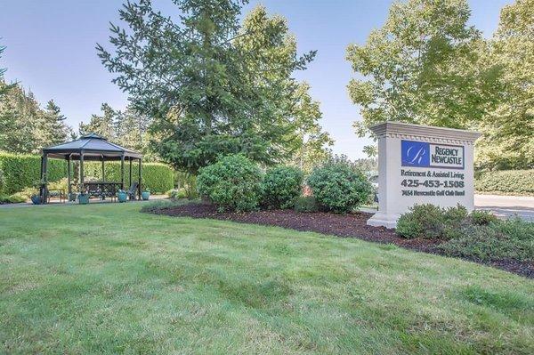 Front Entry / Garden Gazebo