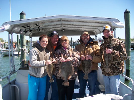 Easter 4 nice flounder for MD Group