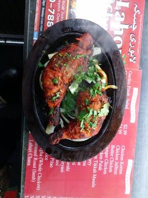 Tandoori chicken . The best