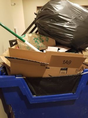 Taking out the trash