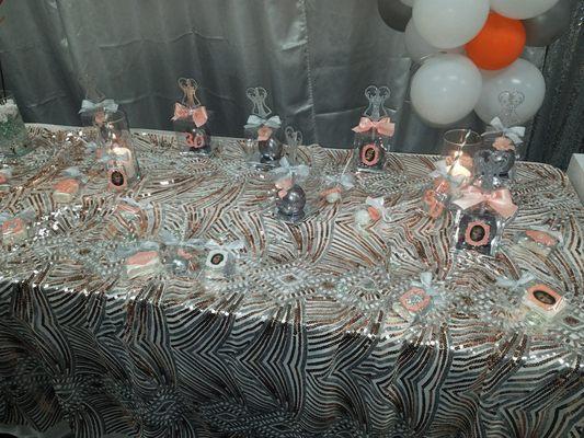 Dessert table