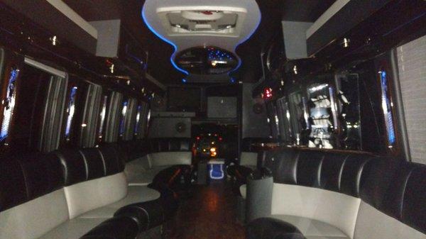 30 passenger party bus.