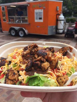 Definitely one of my favorite trucks downtown!  Definitely bonus points that I can eat most of the entire menu minus the burrito.  =)