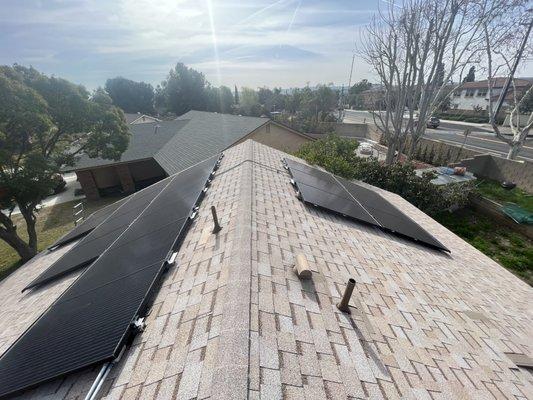 Solar and Roof Combo.