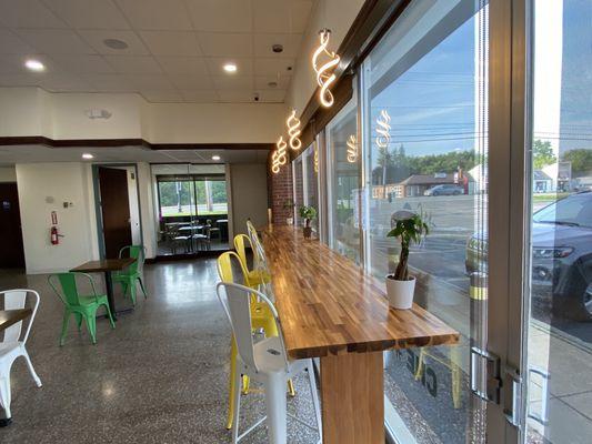 Large Dining area at the front of Bambu