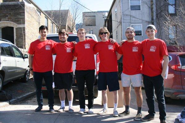 Some of the Big Red field worker team!