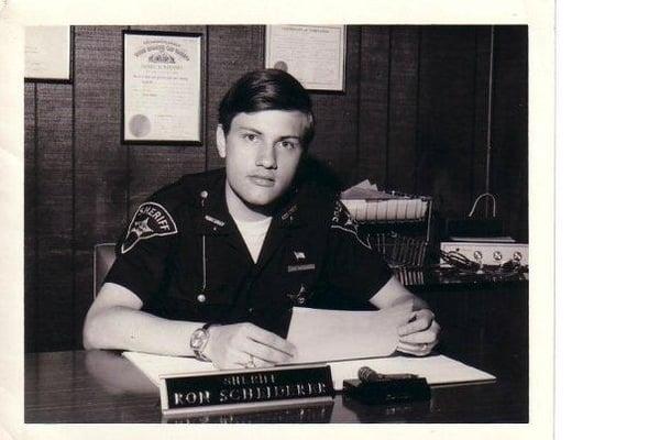 Ron Scheiderer was the youngest elected Sheriff in the US.