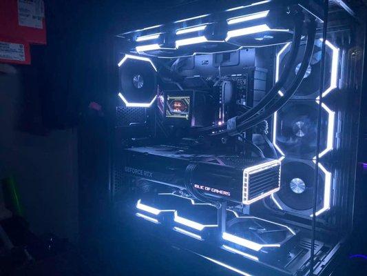 Tron Style Custom PC