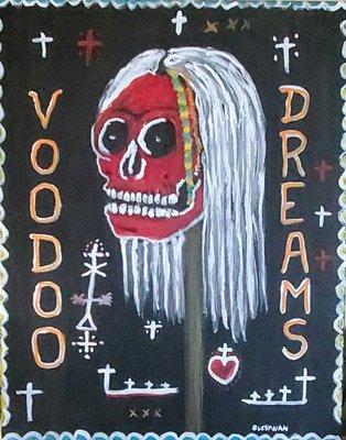 Voodoo Dreams, by Charles  Buchanan, acrylic on stretched canvas, 16 x 20