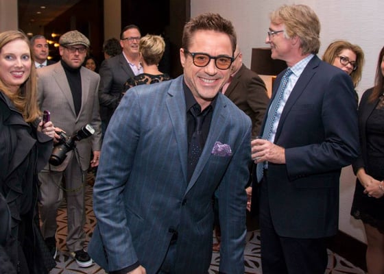 Robert Downey Jr. at the 50th pre-festival screening of THE JUDGE. Photo by Timothy M. Schmidt.