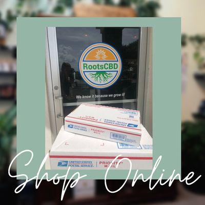 Shop online 24/7 and have it delivered to your front door!