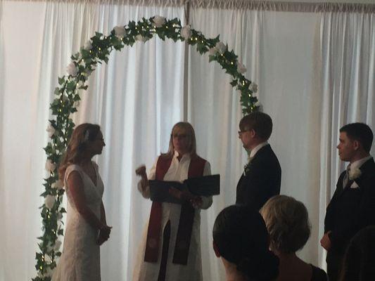 I also officiate weddings