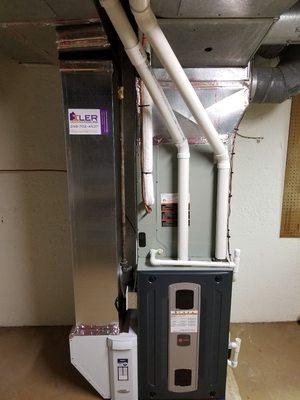 High efficiency furnace