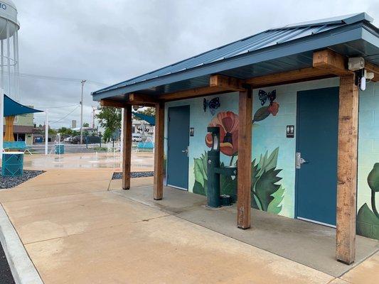 Restrooms, Splash Pad