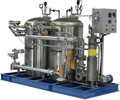 Vortisand side stream filtration
 Water Filtration for Cooling Towers, Chillers and Heat Exchangers