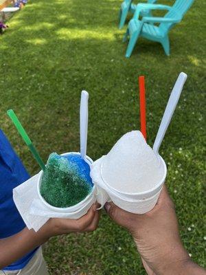 "The hulk" and "wedding cake" snowball