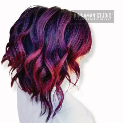 Purple and Pink Ombré