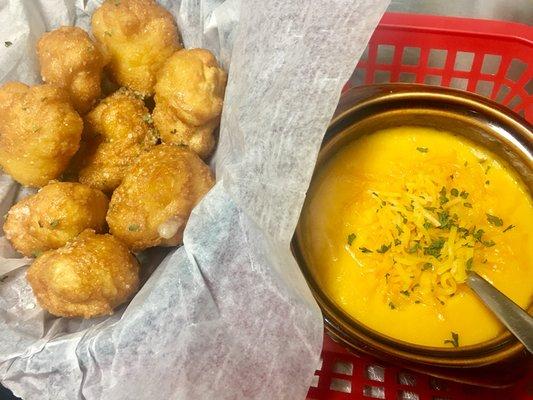 NEW-Fryballs with Beer Cheese!!