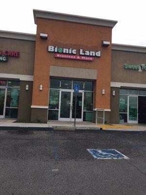 They have a bionic land