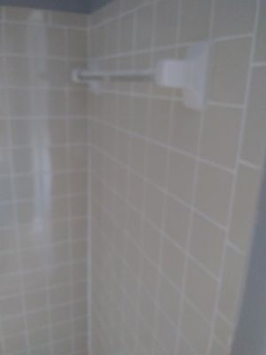 shower after cleaning