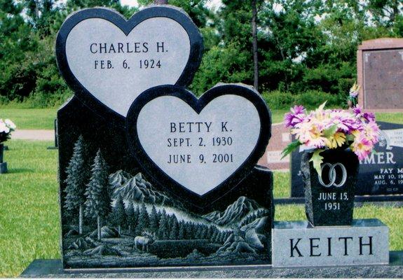 Keith Monument we designed and created