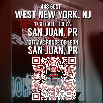 QR to find our locations on Google.