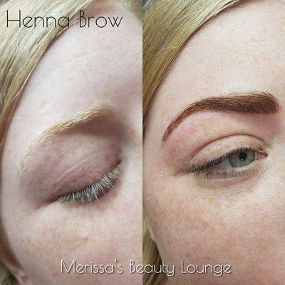 Henna Brow with Wax & Shape