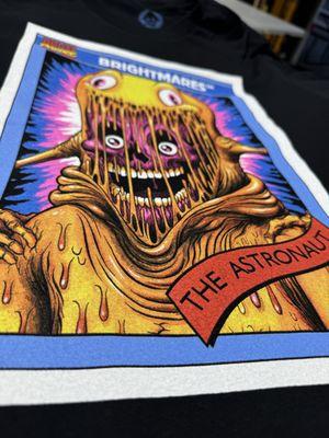 Limited 10 color soft hand plastisol imprint for our friend Alex Pardee