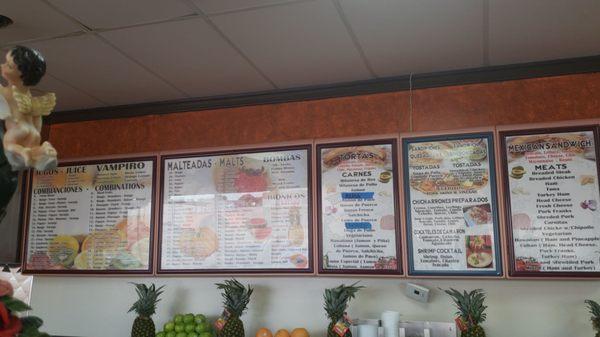 Menu. Just zoom in