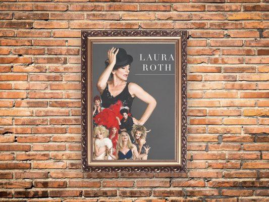 Poster we designed for Laura Roth.