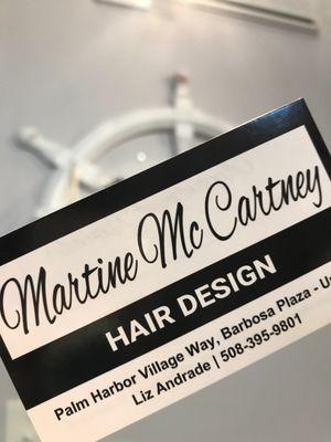 Martine Mccartney Hair Design