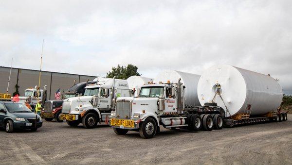 Brewery Tanks at Port of Indiana