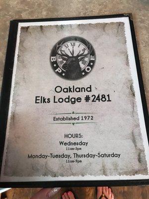 Oakland Elks Lodge 2481