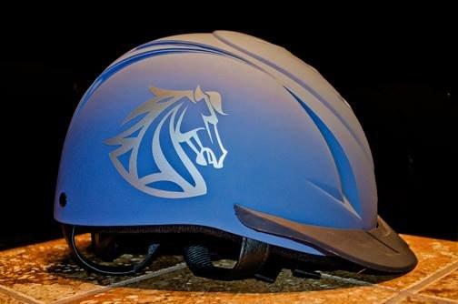 Custom helmet decal