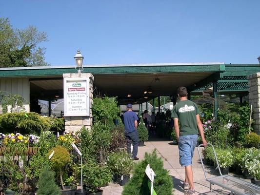 Siebenthaler's main entrance