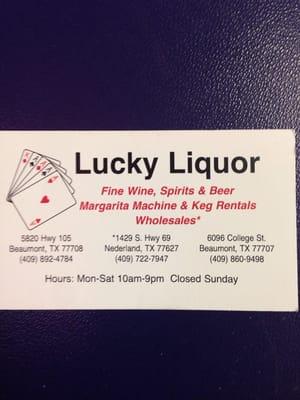 Lucky Liquor