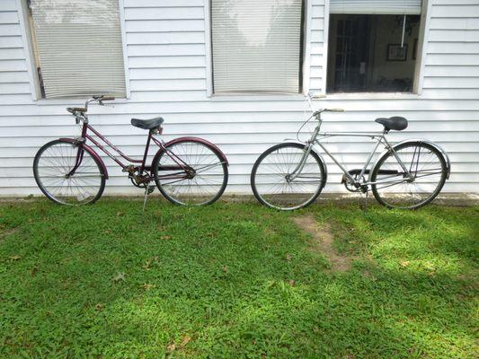 Vintage Bicycles!