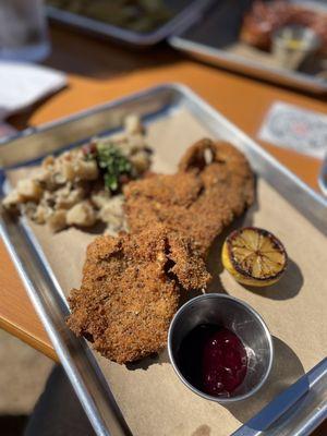 Chicken schnitzel