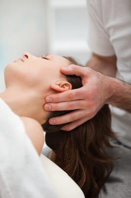 Cranio-sacral therapy is offered at Jamie Bellermann Massage Therapy.  This is excellent for headaches, migraines, and TMJ.