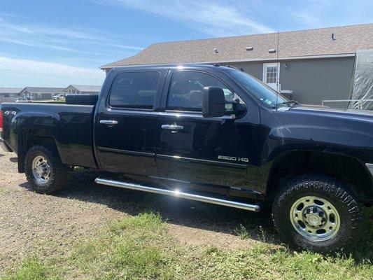 A truck we detailed a few weeks back