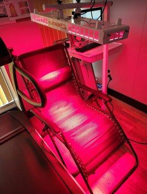 We offer Red Light Therapy!