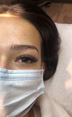 Hybrid lash extensions