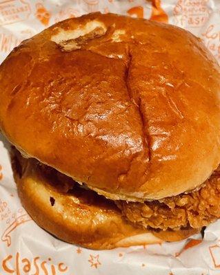 Spicy chicken sandwich