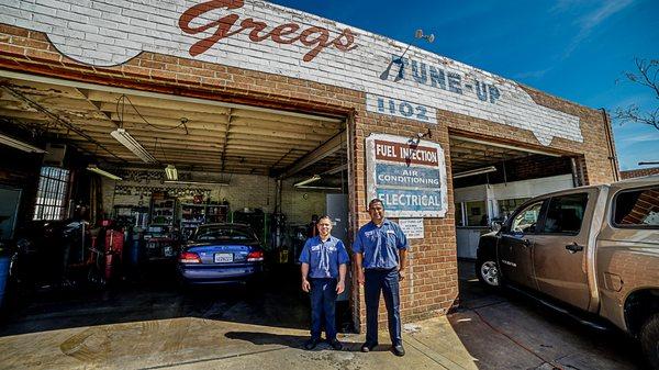 Swing by and have Tino or John help you with your car problems.