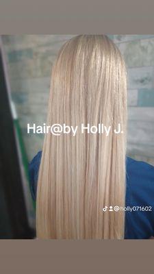 Hair by Holly J-Pretty In Pink Salon